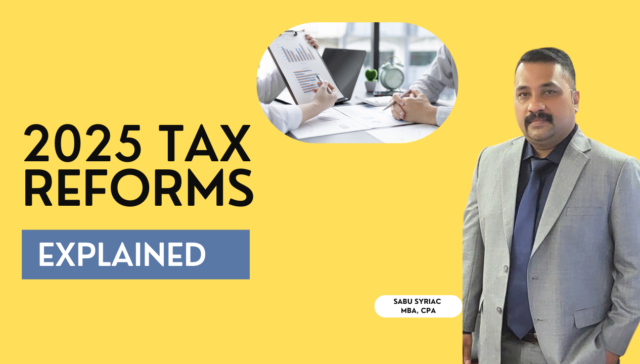 2025 tax reforms explained by syriac cpa firm in Artesia