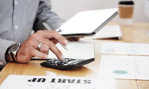IRS tax problem assistance with accountant reviewing tax notices and documents